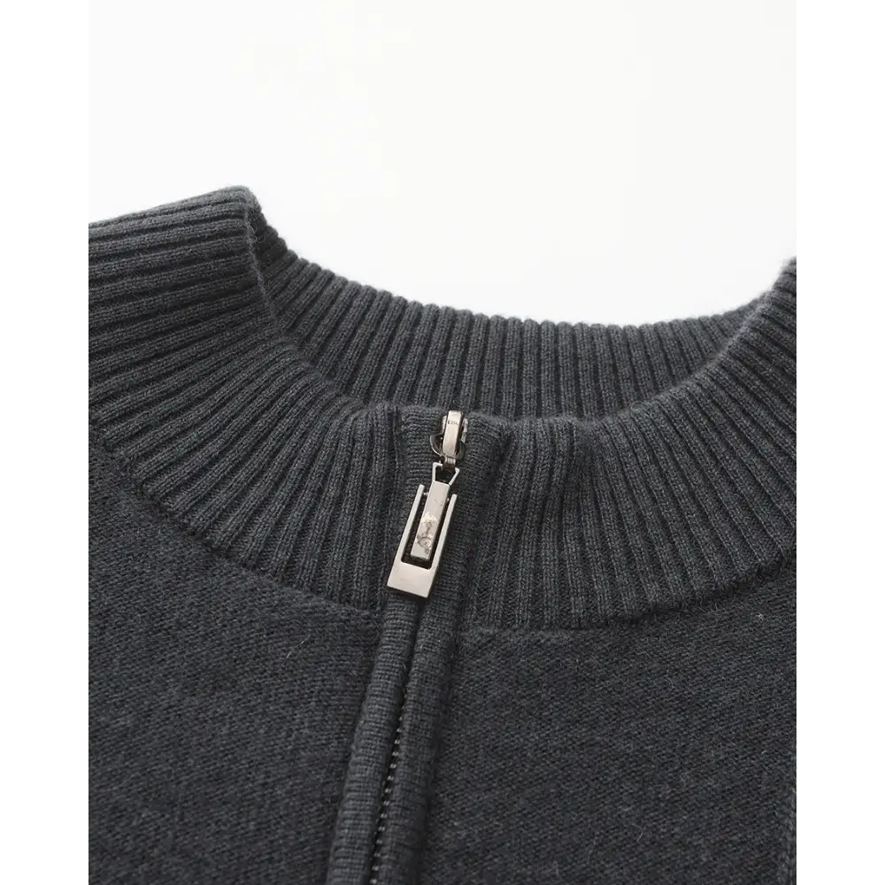 Cedar Ribbed Half-Zip Sweater — photo 5