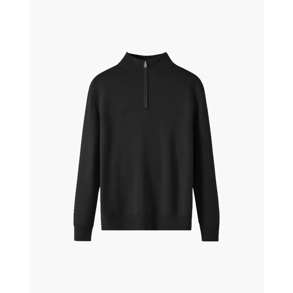 Birch Wool Half-Zip Sweater — photo 4