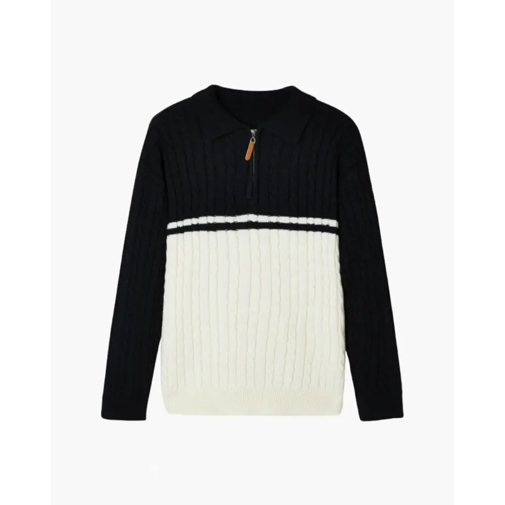 Wren Half-Zip Knit Sweater — photo 7