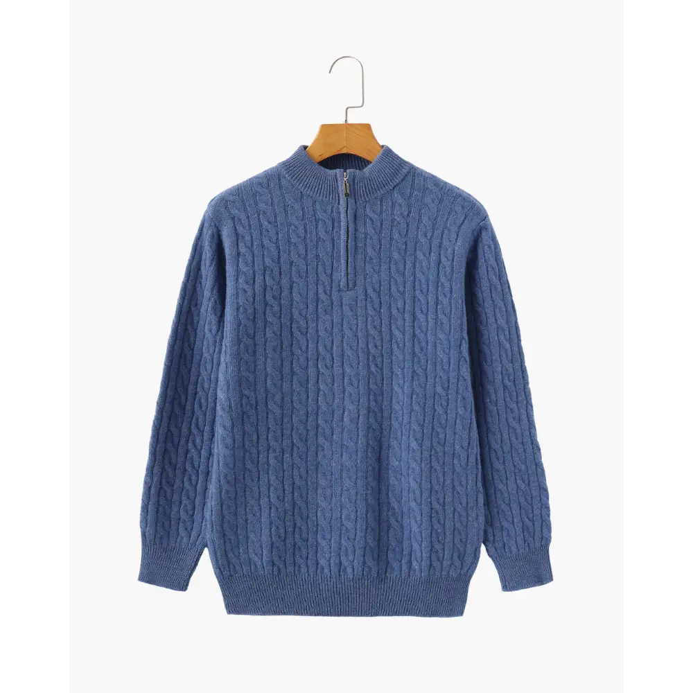 Wren Woven Half-Zip Sweater — photo 12