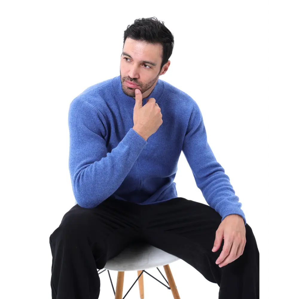 Birch Cashmere Half-Zip Sweater — photo 5