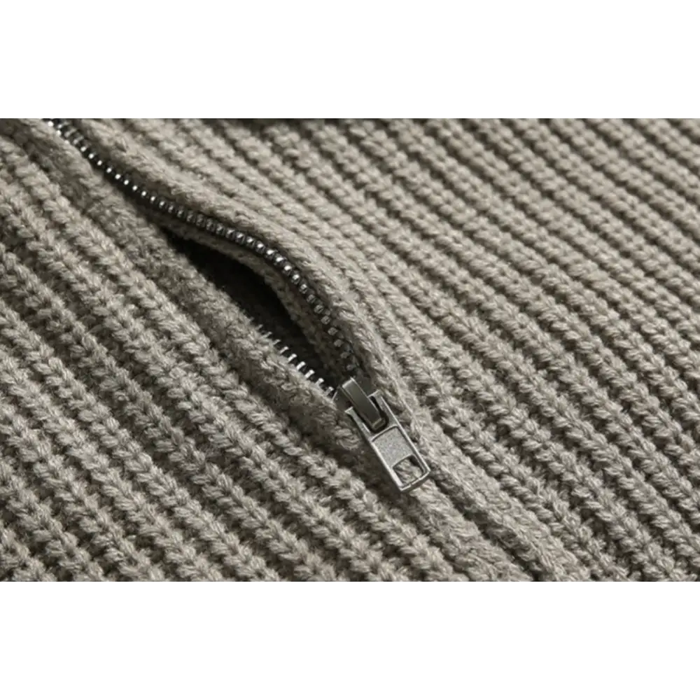 Reed Zip Polo Sweater — photo 12