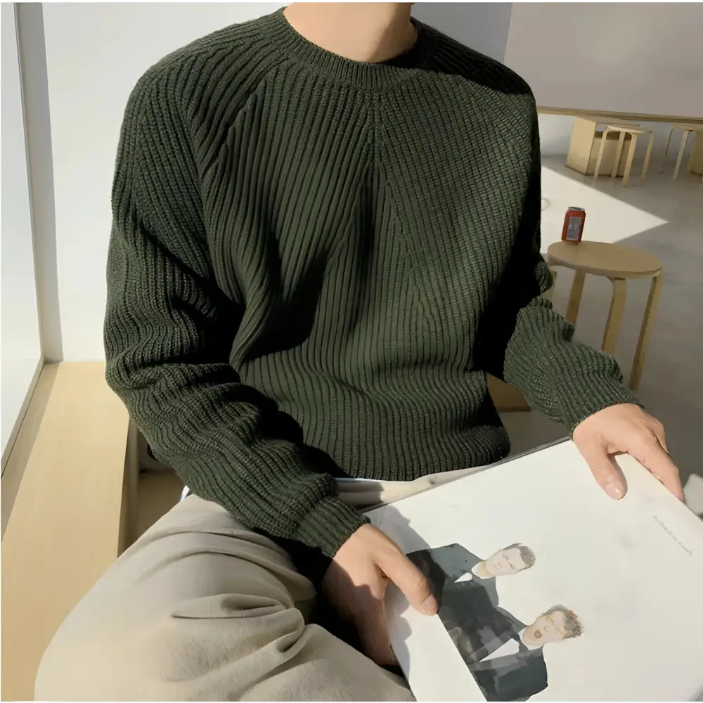 Alder Ribbed Knit Sweater — photo 4