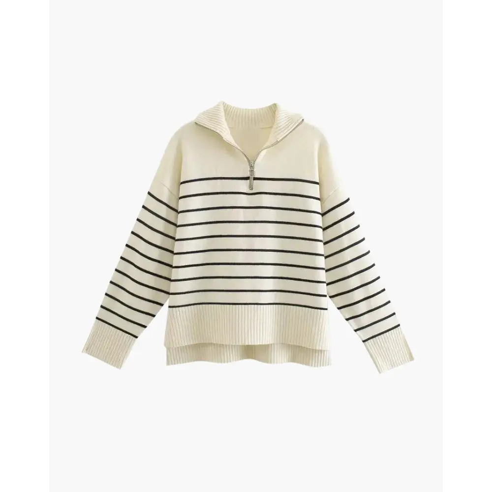 Fern Half-Zip Knit Sweater — photo 2