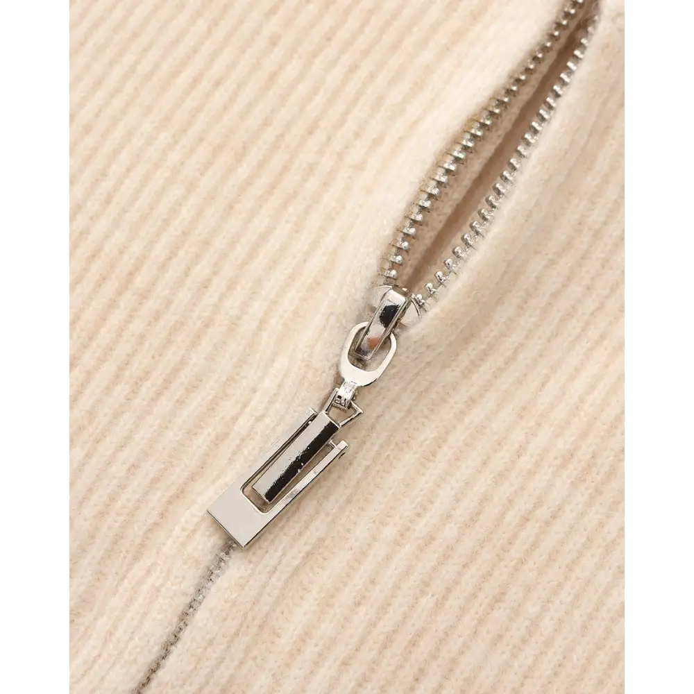 Birch Cashmere Half-Zip Sweater — photo 11