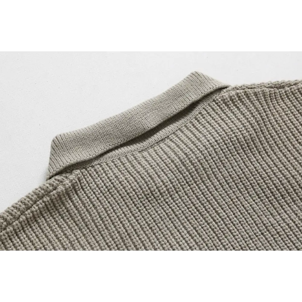 Reed Zip Polo Sweater — photo 16